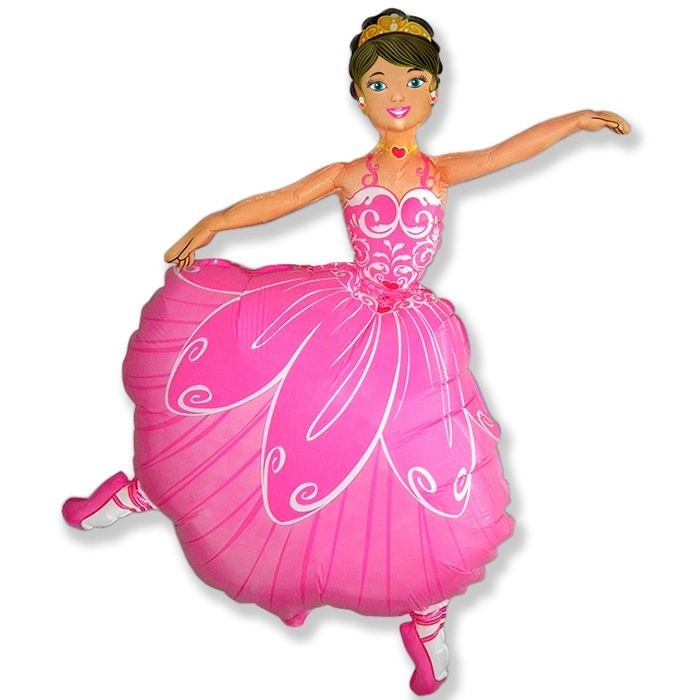 Шар Мини-фигура Балерина / Ballerina (в упаковке)